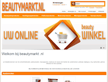Tablet Screenshot of beautymarkt.nl